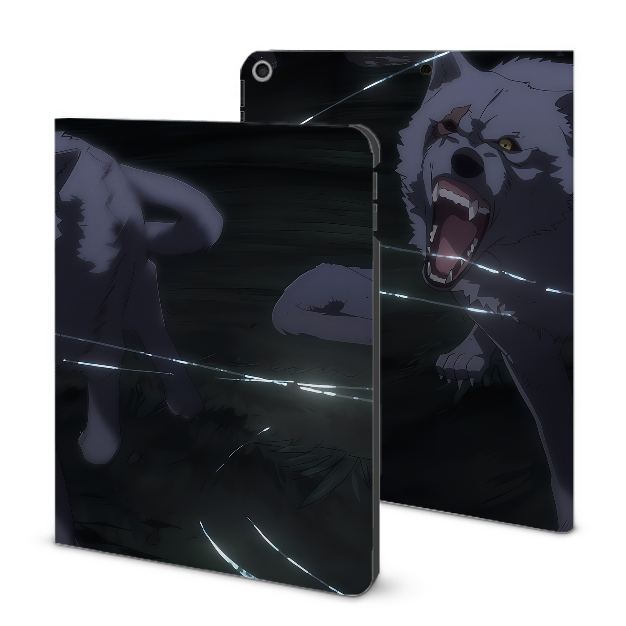 （画像用） 転スラ Regarding Reincarnated to Slime IPad ケース ブック型 PUレザー TPU 耐衝撃 軽量 薄型 ペン収納なし 全面保護 IPad 各モデル対応